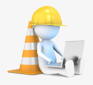 3d Man Construction Humor, HD Png Download, Free Download