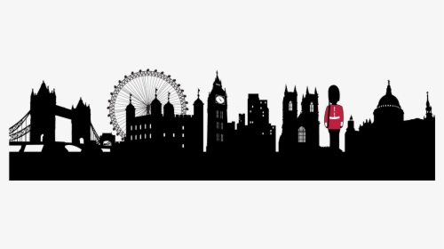 Transparent London Skyline Clipart - Peter Pan London Skyline Silhouette, HD Png Download, Free Download