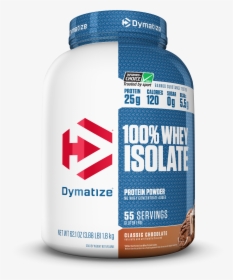 Dymatize 100 Whey Isolate Classic Chocolate, HD Png Download, Free Download