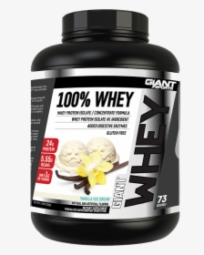 Giant 100% Whey Vanilla - Giant Sports 100 Whey, HD Png Download, Free Download