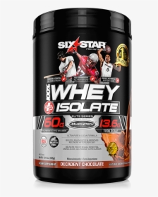 100% Whey Plus Isolate - Whey Protein Six Star, HD Png Download, Free Download