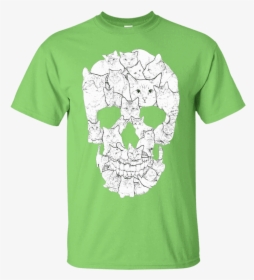 Skull Cat T-shirt"  Class= - T Shirt For Singer, HD Png Download, Free Download