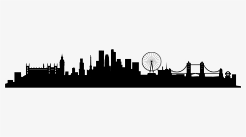 London Png - London Skyline Silhouette Transparent, Png Download, Free Download