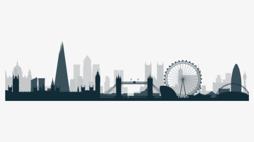 Skyline Silhouette London , Png Download - London City Skyline Png, Transparent Png, Free Download