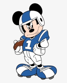 Mickey Mouse Football Clipart, HD Png Download, Free Download