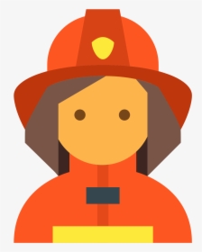 Transparent Fireman Clipart - Firefighter Icon Png, Png Download, Free Download
