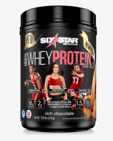 100% Whey Protein For Her - Six Star Whey Protein For Her, HD Png Download, Free Download