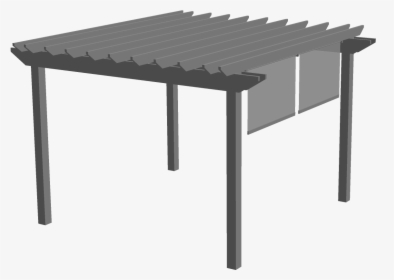Transparent Pergola Png - Outdoor Tables, Png Download, Free Download