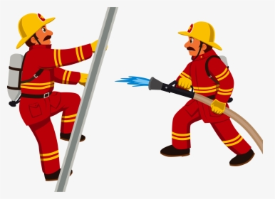 Fire Brigade Man Clipart, HD Png Download, Free Download