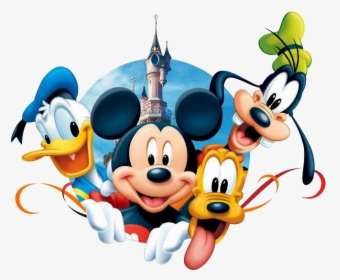 Mickey Mouse Pluto Minnie Mouse Donald Duck Goofy - Donald Duck Mickey Mouse Pluto Goofy, HD Png Download, Free Download
