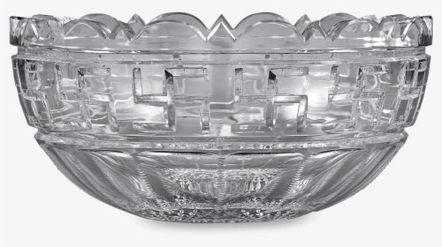 Fry Cut Glass Indian Symbol Bowl - Storage Basket, HD Png Download, Free Download