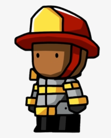 Scribblenauts Fireman - Firemen Png, Transparent Png, Free Download