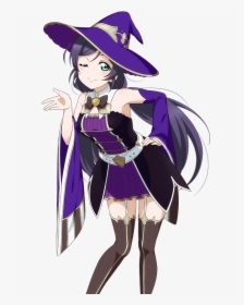 #nozomi #nozomitojo #witch #rpg #llsif #lovelive #freetoedit - Love Live Nozomi Witch, HD Png Download, Free Download