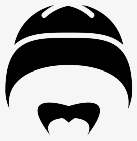 Hat With Moustache - Chinese Moustache Cartoon, HD Png Download, Free Download