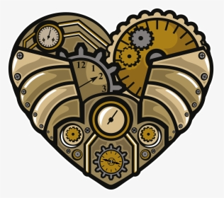 Steampunk Love Heart, HD Png Download, Free Download