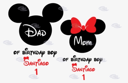 Love Logo Minnie Mouse Mickey Mouse Valentine"s Day - Mum Of The Birthday Girl, HD Png Download, Free Download