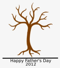 Tree Branches Clipart , Png Download - Simple Tree Silhouette, Transparent Png, Free Download