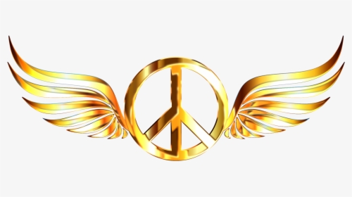 Symbol,yellow,computer Wallpaper - Transparent Transparent Background Peace Symbol, HD Png Download, Free Download