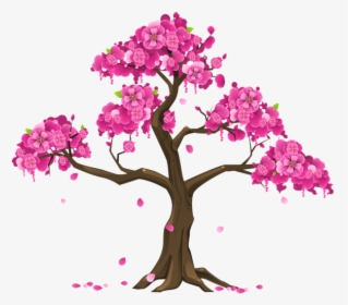 Tree Branch Png Clipart - Cherry Blossom Tree Clipart, Transparent Png, Free Download