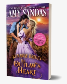 Picture - Runaway Brides The Outlaw's Heart By Amy Sandas, HD Png Download, Free Download
