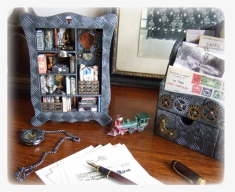 Cabinet Of Steampunk Curiosities - Sewing, HD Png Download, Free Download