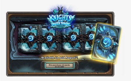 Knights Of The Frozen Throne Card Back, HD Png Download, Free Download
