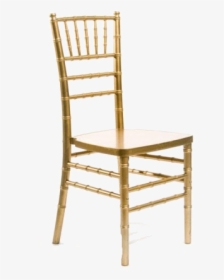 Chiavari Chair - Gold-color Wood - Rental Chairs, HD Png Download, Free Download