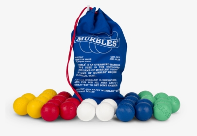 Murbles 8 Player 28 Ball Large Tournament Set - Bocce, HD Png Download, Free Download