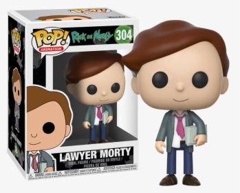 Rick And Morty - Pop Rick And Morty Lawyer Morty, HD Png Download, Free Download
