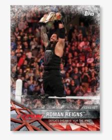 Roman Reigns 2017 Wwe Road To Wrestlemania Base Cards - Poster, HD Png Download, Free Download