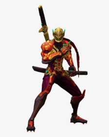 Genji Lunar Skin 2 - Action Figure, HD Png Download, Free Download