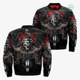 Gothic Anne Stokes Skulls Over Print Jacket %tag Familyloves - Rottweiler Jacket, HD Png Download, Free Download