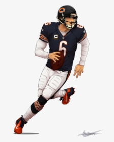 Chicago Bears Helmet Drawing - Chicago Bears Player Png, Transparent Png, Free Download