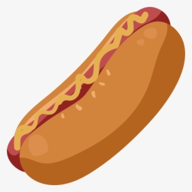 Clip Art Hot Dog Drawing - Hot Dog Draw Png, Transparent Png, Free Download