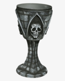 Gothic Skull Goblet - Champagne Stemware, HD Png Download, Free Download