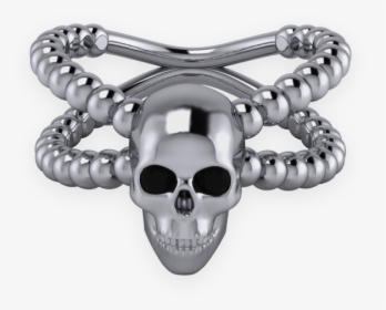 Black Skull Ring Transparent, HD Png Download, Free Download