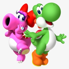 Yoshi And Birdo - Birdo Mario, HD Png Download, Free Download