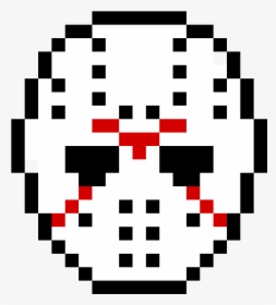 Friday The 13th Mask - Jason Voorhees Pixel Art, HD Png Download, Free Download