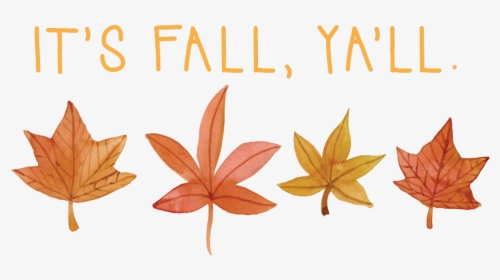 Line Of Fall Leaves , Png Download, Transparent Png, Free Download