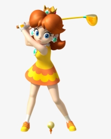 Princess Daisy Mario Golf, HD Png Download, Free Download