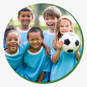 Happy Kids Playing Sports, HD Png Download, Free Download