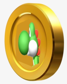 Image D Yoshi Coin - Game Coins Transparent Background, HD Png Download, Free Download