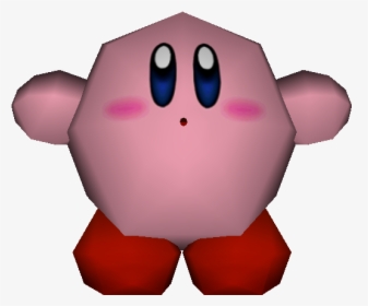 Transparent Yoshi Low Poly - Kirby Super Smash 64, HD Png Download, Free Download