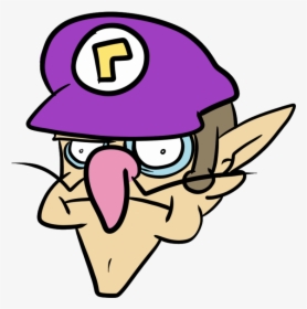 Waluigi Easy To Draw, HD Png Download, Free Download