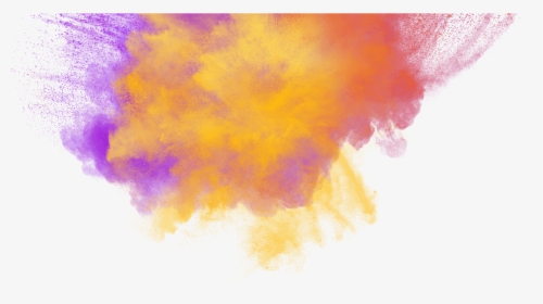 Orange And Purple Watercolor, HD Png Download, Free Download