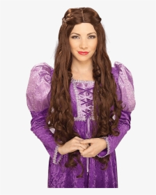 Guinevere Brunette Wig - Halloween Costume, HD Png Download, Free Download