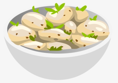 Food Precious Potato Salad Clip Arts - Potato Salad Clip Art, HD Png Download, Free Download