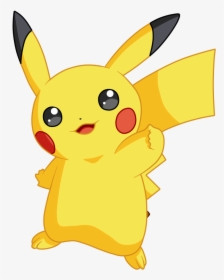 Pokémon Aniversário - Pikachu With Thumbs Up, HD Png Download, Free Download