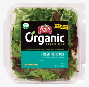 Organic Fresh Herb Salad - Fresh Express Salad, HD Png Download, Free Download