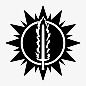 Transparent Flaming Sword Png - Age Of Sigmar Order Symbol, Png Download, Free Download